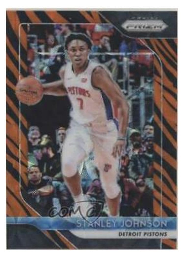2018-19 Panini Prizm Base Set Stanley Johnson #162 card