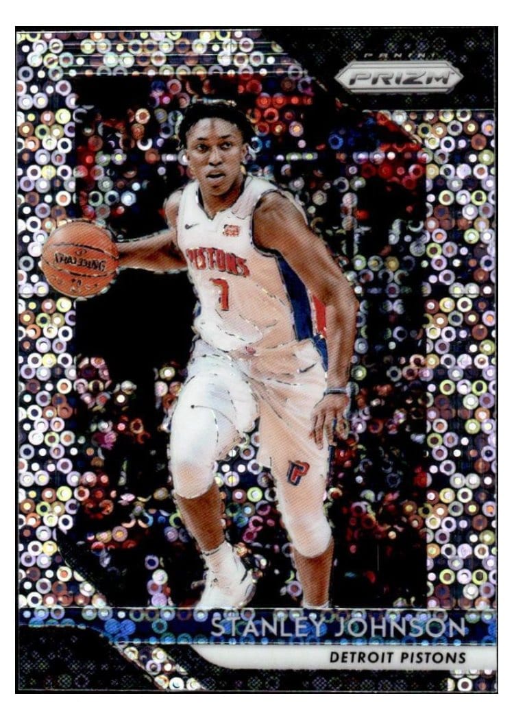 2018-19 Panini Prizm Base Set Stanley Johnson #162 card