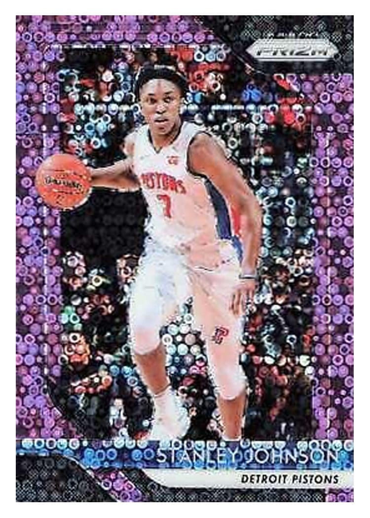 2018-19 Panini Prizm Base Set Stanley Johnson #162 card