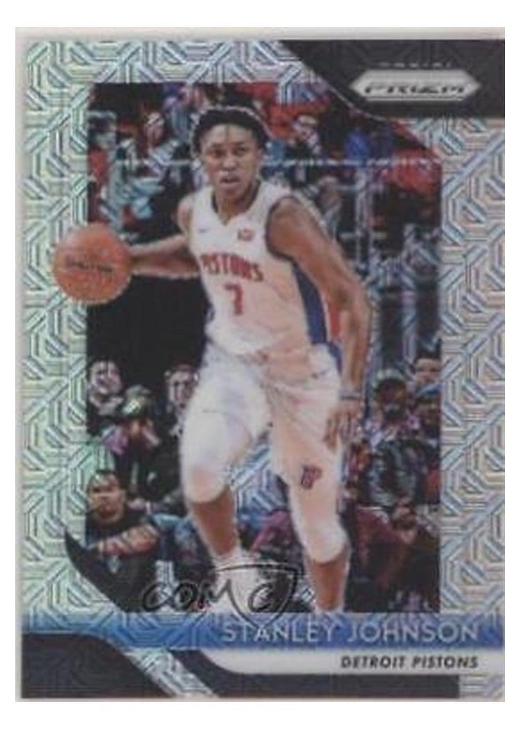 2018-19 Panini Prizm Base Set Stanley Johnson Mojo Prizm #162