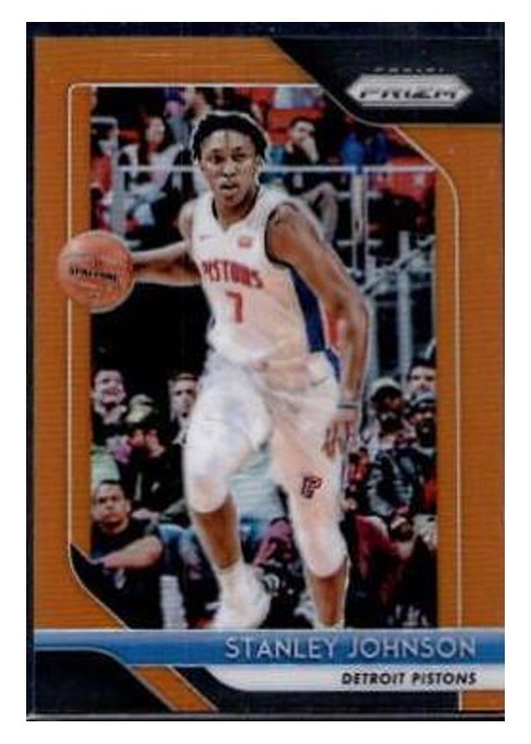 2018-19 Panini Prizm Base Set Stanley Johnson #162 card