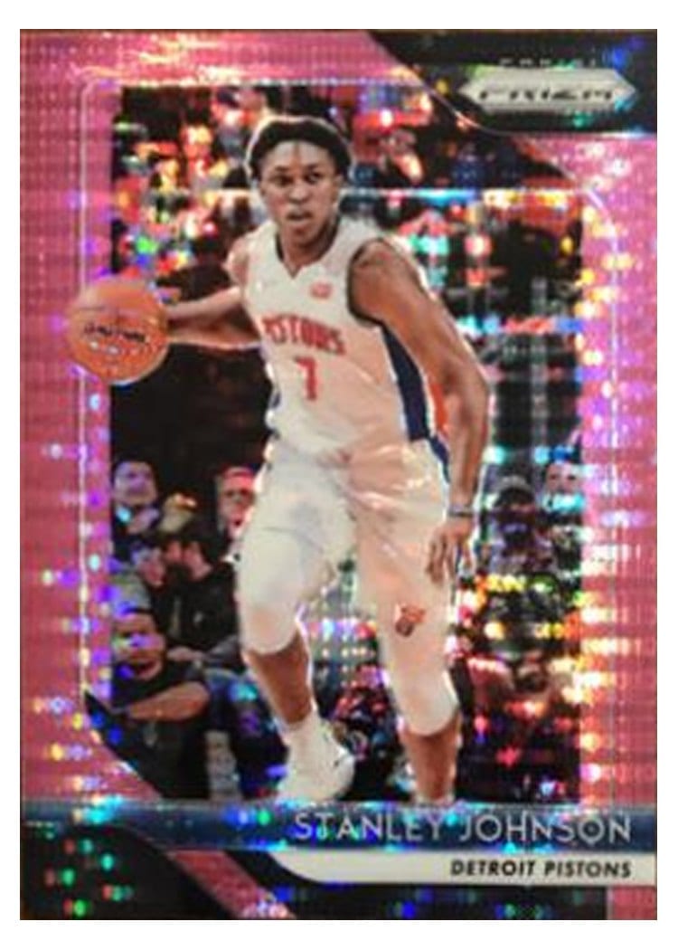 2018-19 Panini Prizm Base Set Stanley Johnson #162 card