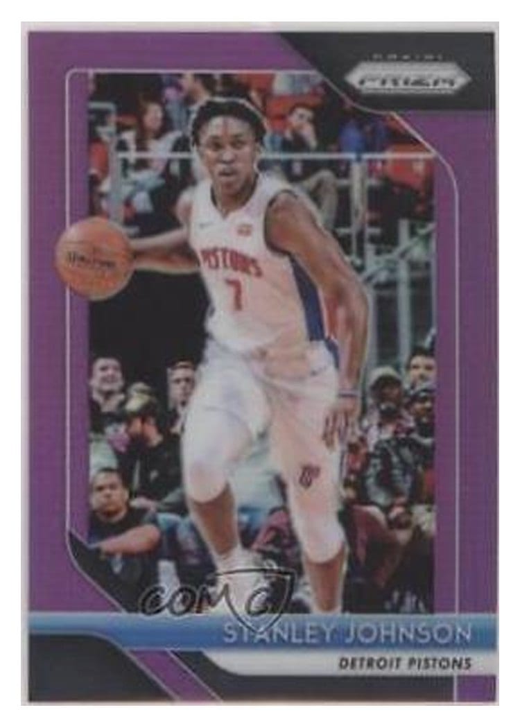 2018-19 Panini Prizm Base Set Stanley Johnson #162 card