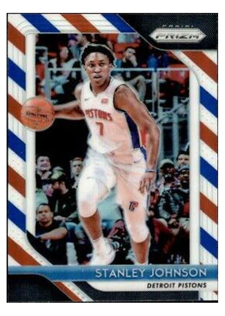 2018-19 Panini Prizm Base Set Stanley Johnson #162 card
