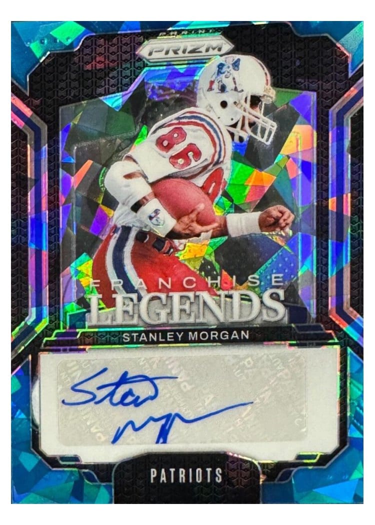 2024 Panini Prizm Franchise Legends Signatures Stanley Morgan #FL-SMN card