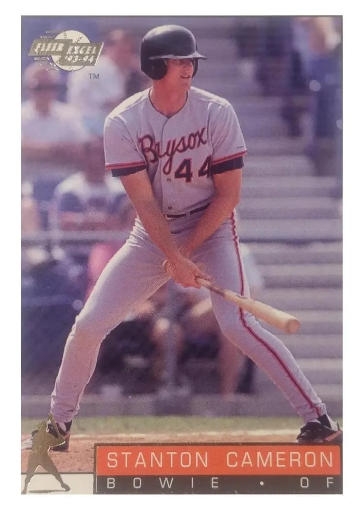 1993 Fleer Excel Stanton Cameron #2 card