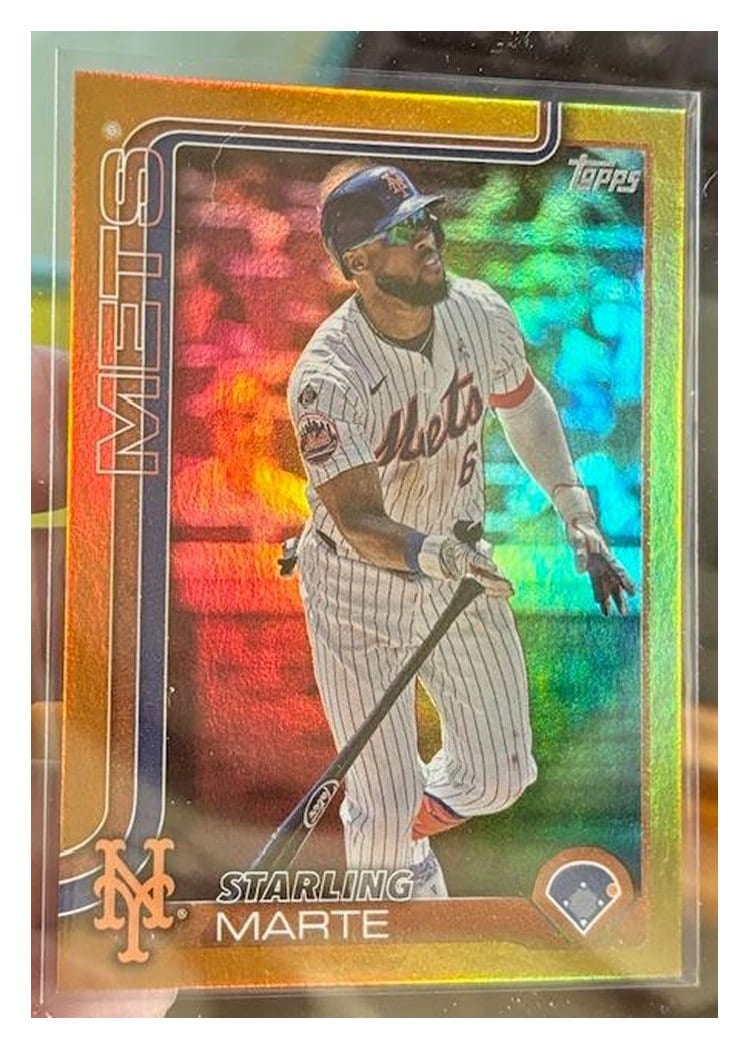 2025 Topps Base Set Starling Marte #173 card