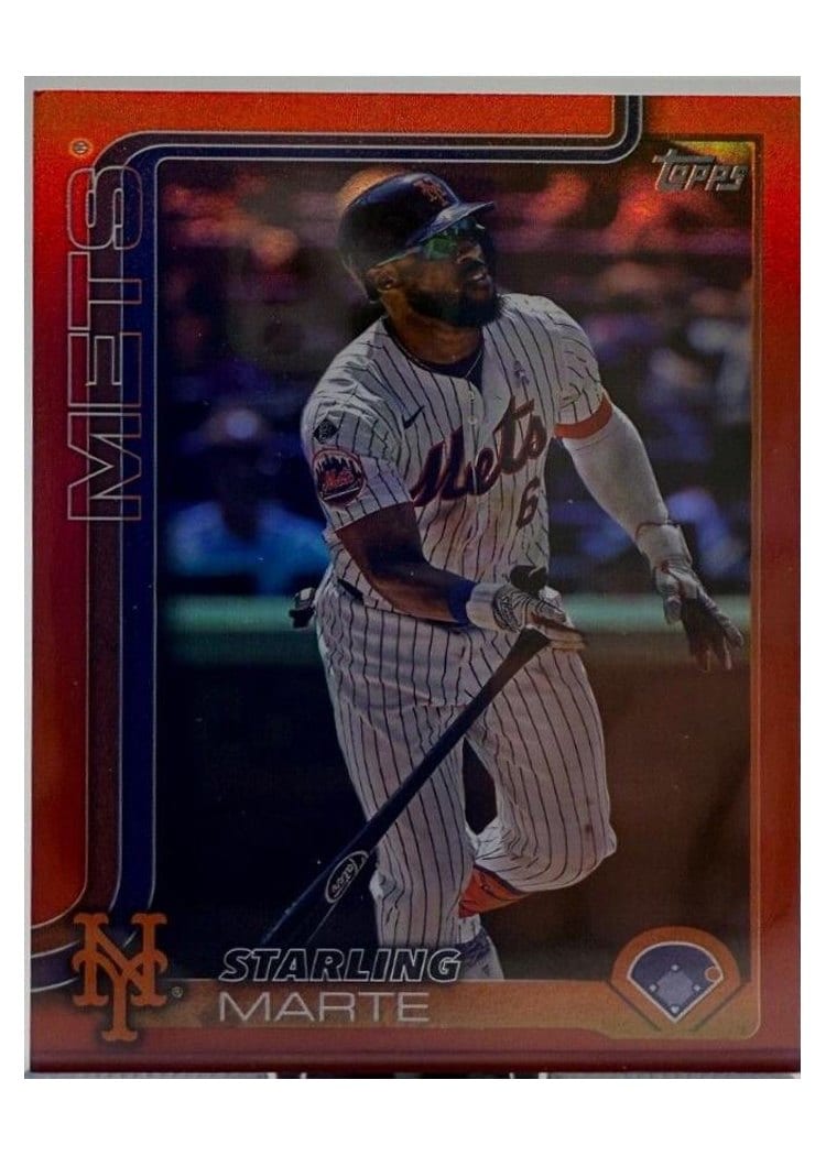 2025 Topps Base Set Starling Marte #173 card