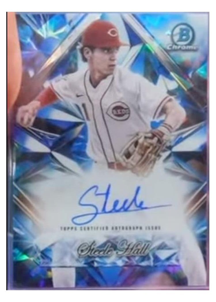 2025 Bowman Draft Sapphire Sapphire Selections Steele Hall #SS-12 card