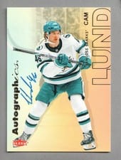 2025-26 Flair Autographics Stefan Noesen #A-SN card