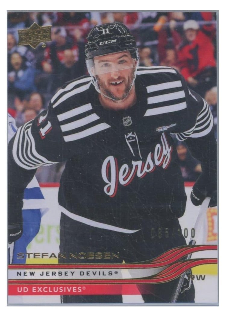 2025-26 Upper Deck Base Set Stefan Noesen #99 card