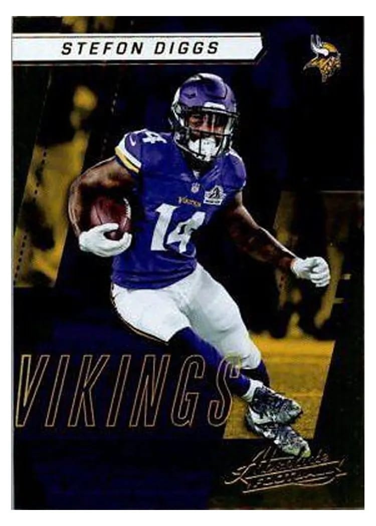 2017 Panini Absolute Stefon Diggs #49 card