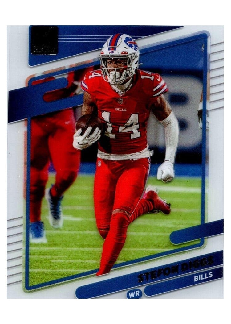 2021 Clearly Donruss Base Set Stefon Diggs #6 card