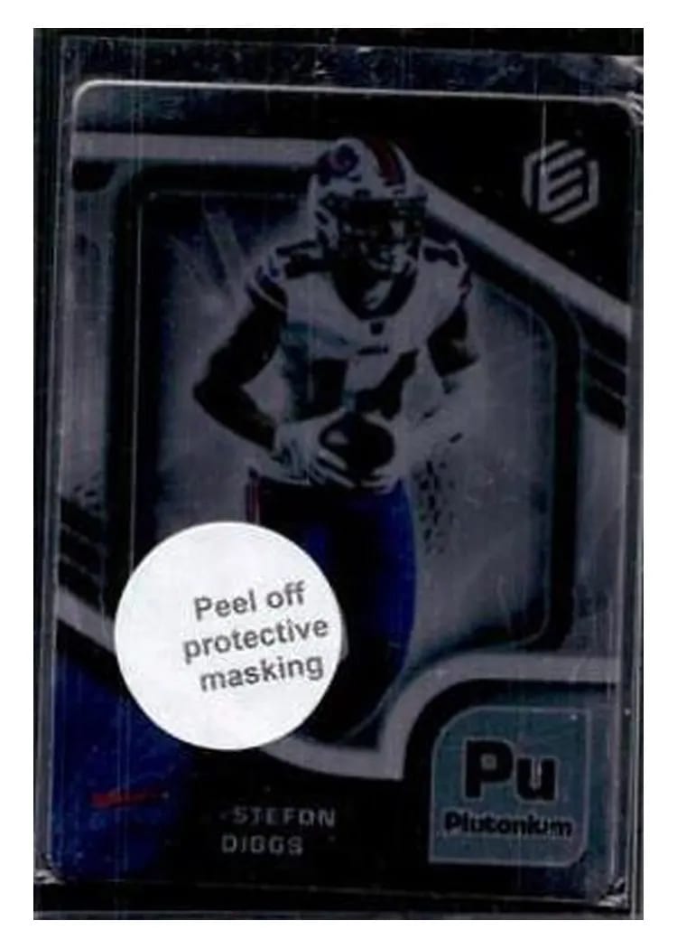 2021 Panini Elements Stefon Diggs Plutonium #50 card