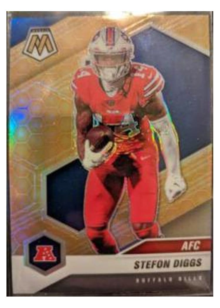 2021 Panini Mosaic Base Set Stefon Diggs Honeycomb #236 card