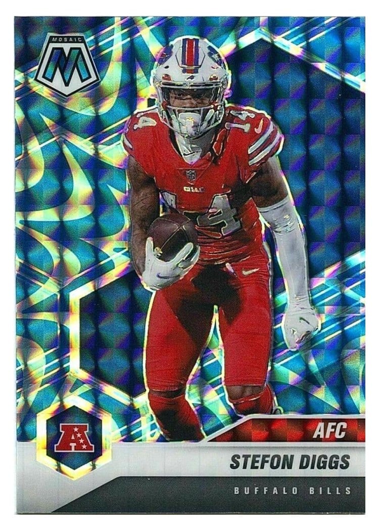 2021 Panini Mosaic Base Set Stefon Diggs #236 card