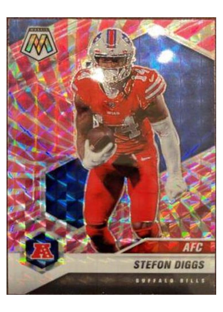 2021 Panini Mosaic Base Set Stefon Diggs #236 card