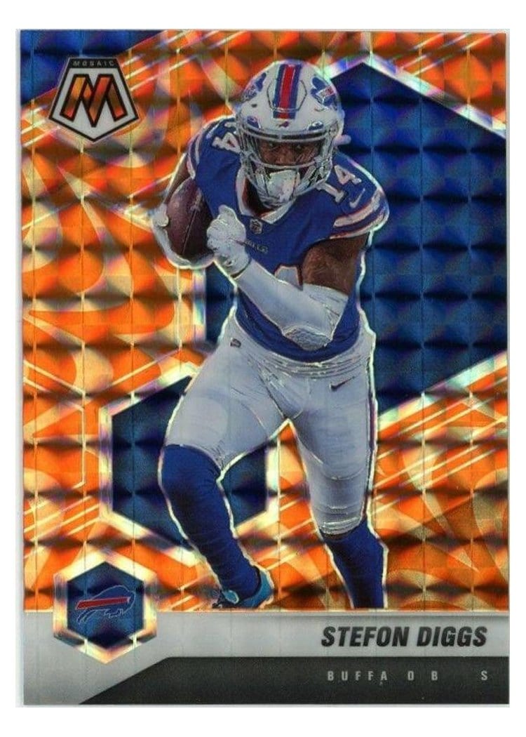 2021 Panini Mosaic Base Set Stefon Diggs #29 card