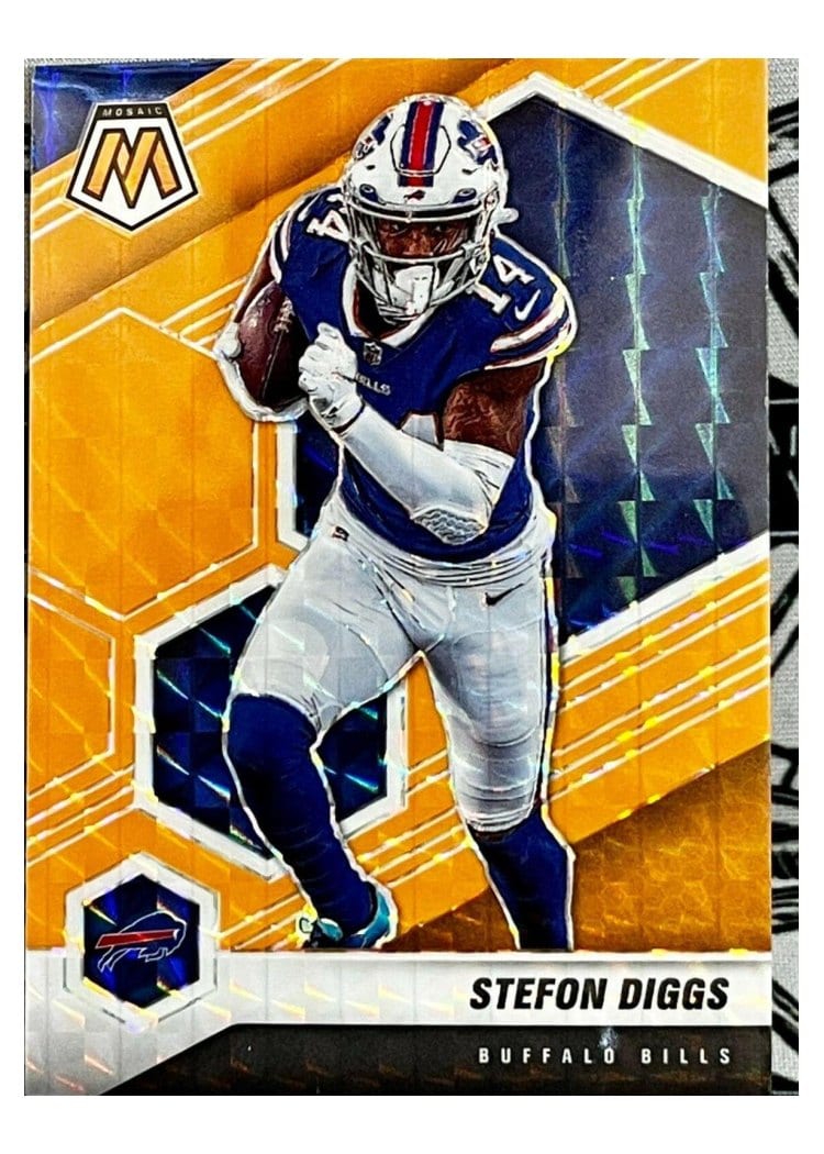 2021 Panini Mosaic Base Set Stefon Diggs #29 card