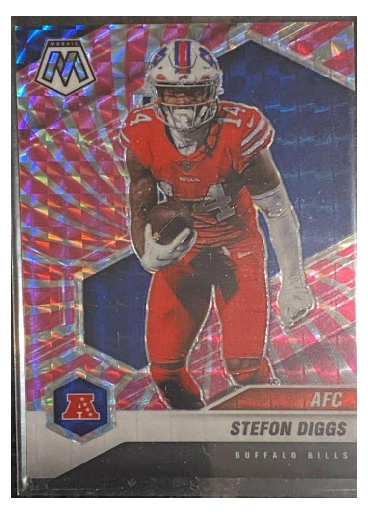 2021 Panini Mosaic Base Set Stefon Diggs #29 card