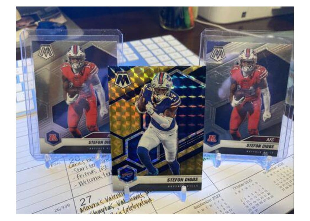 2021 Panini Mosaic Base Set Stefon Diggs #29 card