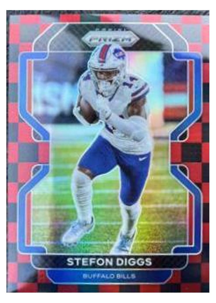 2021 Panini Prizm Base Set Stefon Diggs #114 card