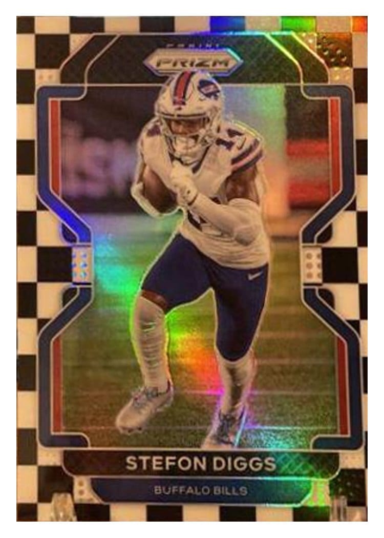 2021 Panini Prizm Base Set Stefon Diggs #114 card