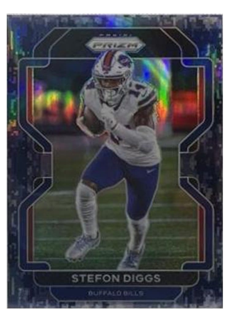 2021 Panini Prizm Base Set Stefon Diggs #114 card