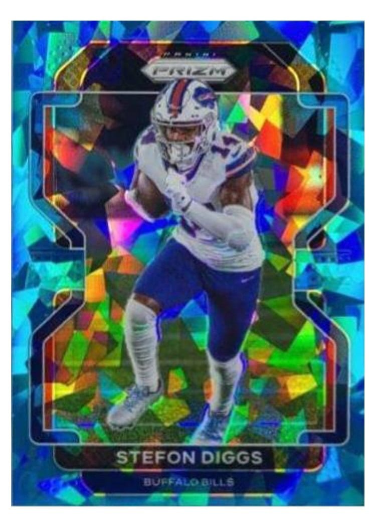 2021 Panini Prizm Base Set Stefon Diggs #114 card