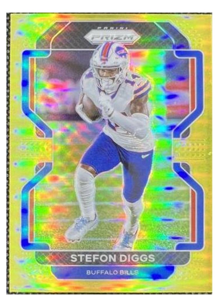2021 Panini Prizm Base Set Stefon Diggs #114 card