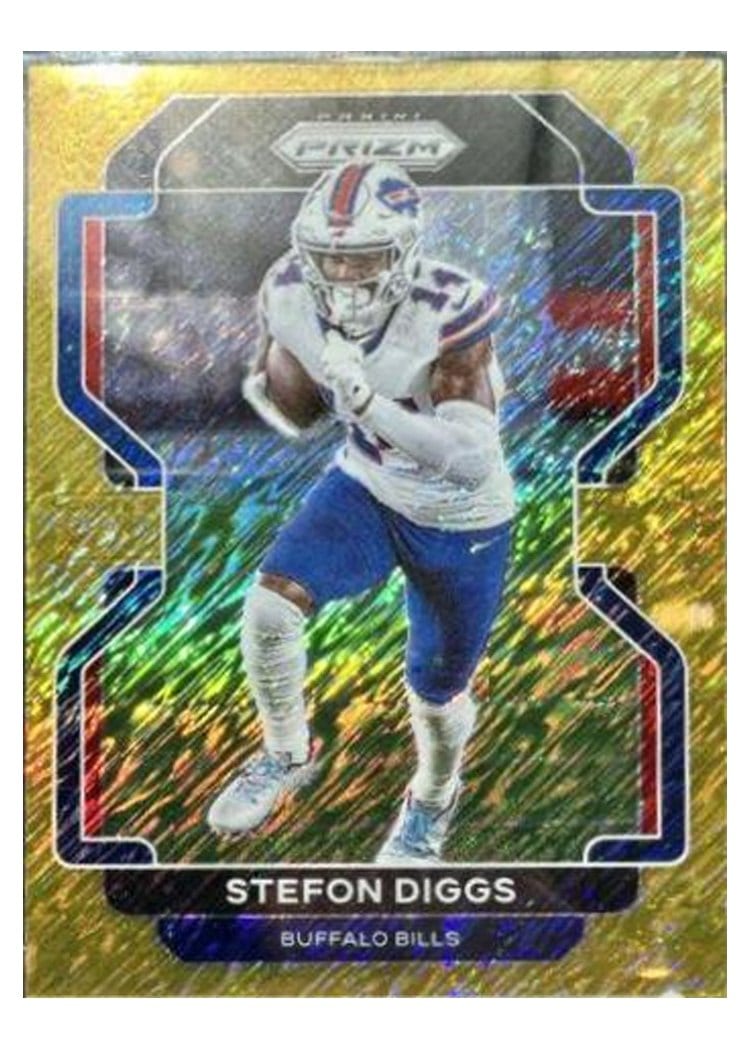 2021 Panini Prizm Base Set Stefon Diggs #114 card