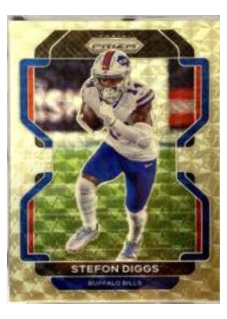 2021 Panini Prizm Base Set Stefon Diggs #114 card