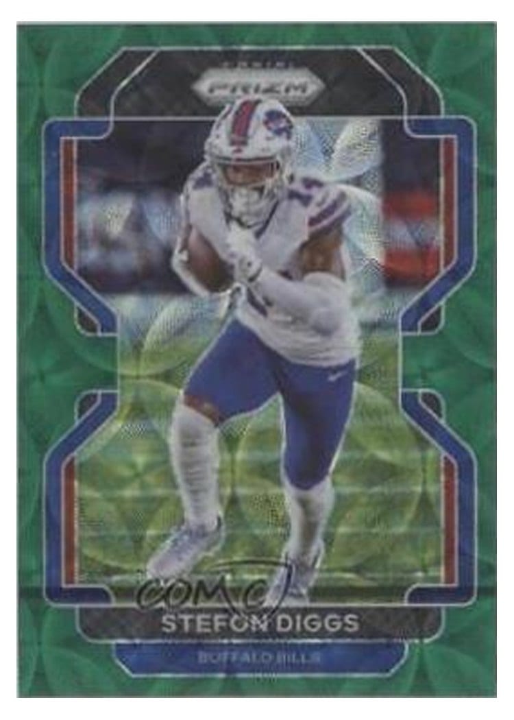 2021 Panini Prizm Base Set Stefon Diggs #114 card