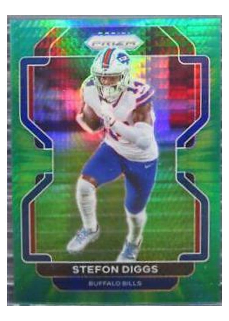 2021 Panini Prizm Base Set Stefon Diggs #114 card