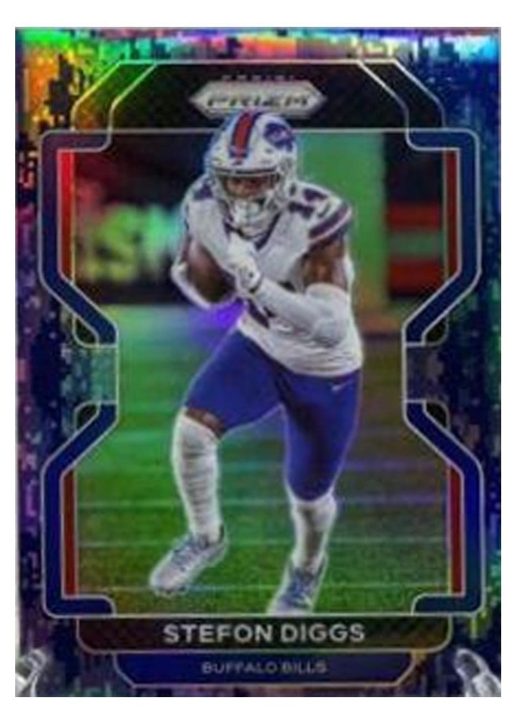 2021 Panini Prizm Base Set Stefon Diggs #114 card