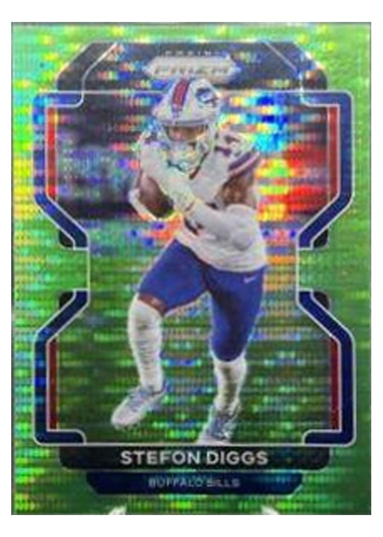 2021 Panini Prizm Base Set Stefon Diggs #114 card