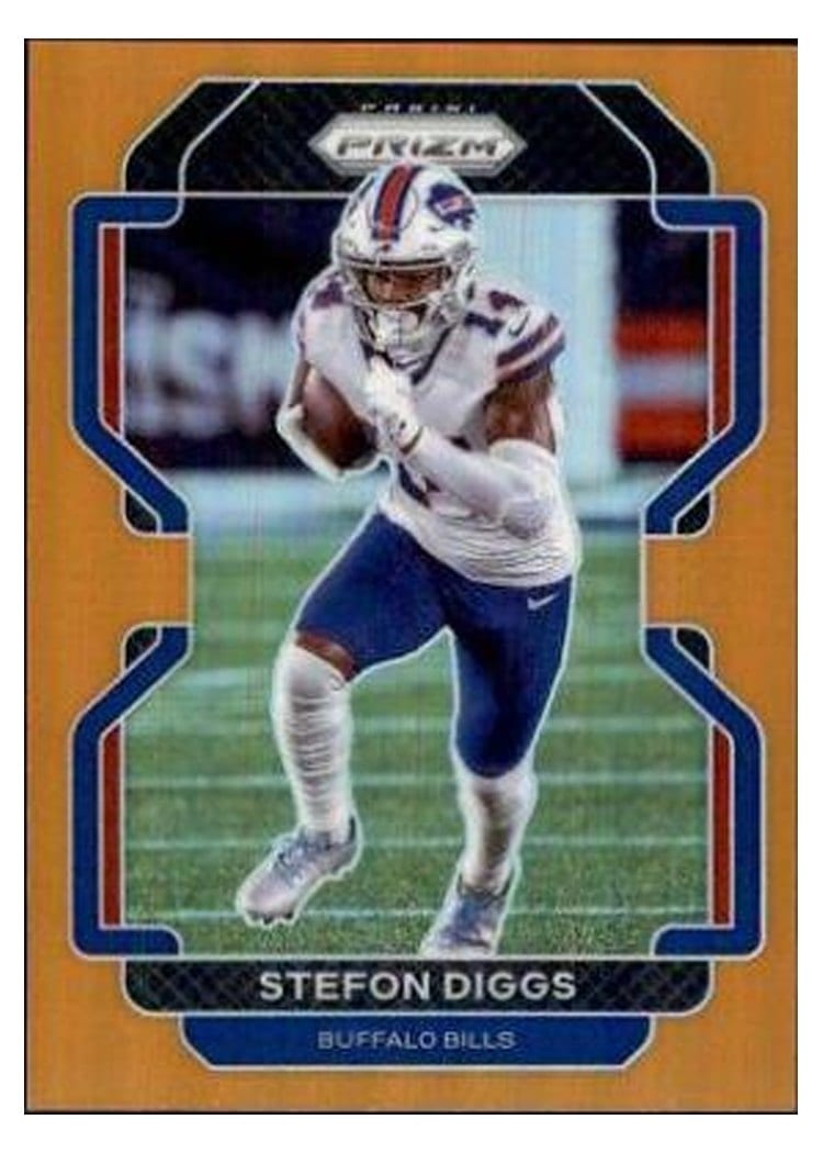 2021 Panini Prizm Base Set Stefon Diggs #114 card