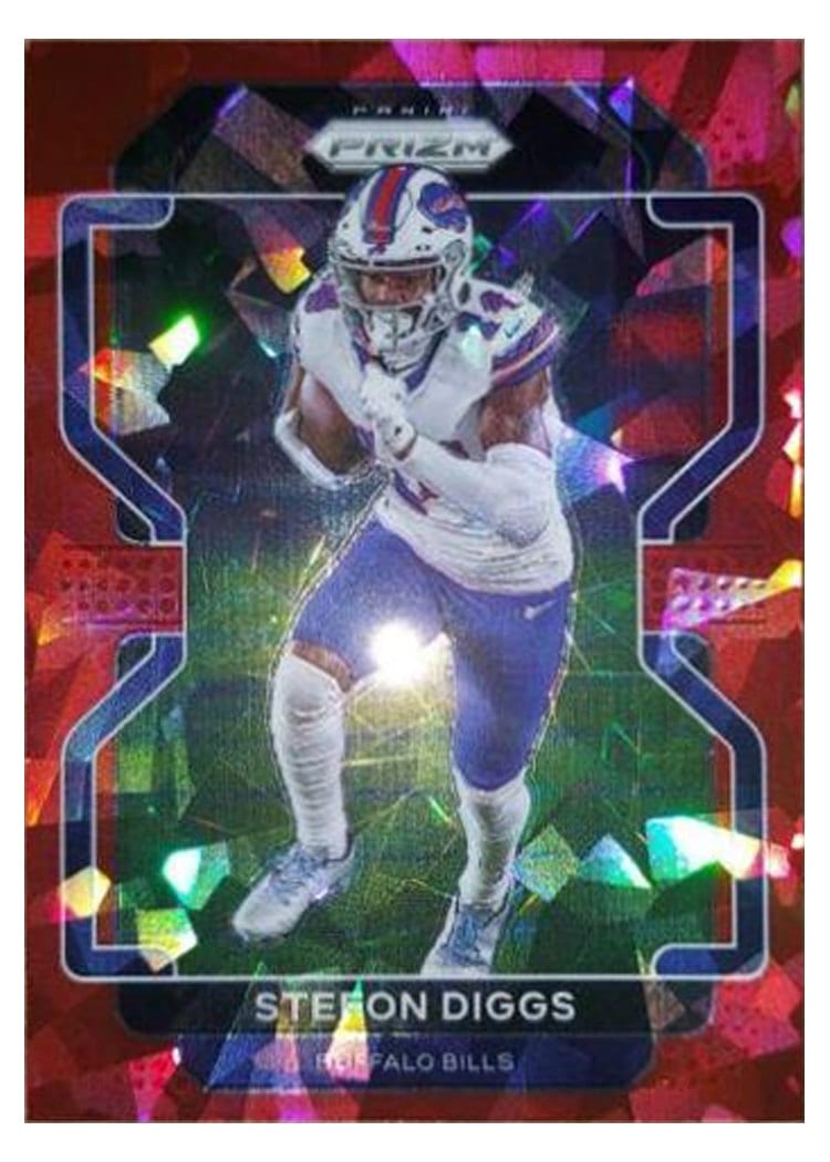 2021 Panini Prizm Base Set Stefon Diggs #114 card