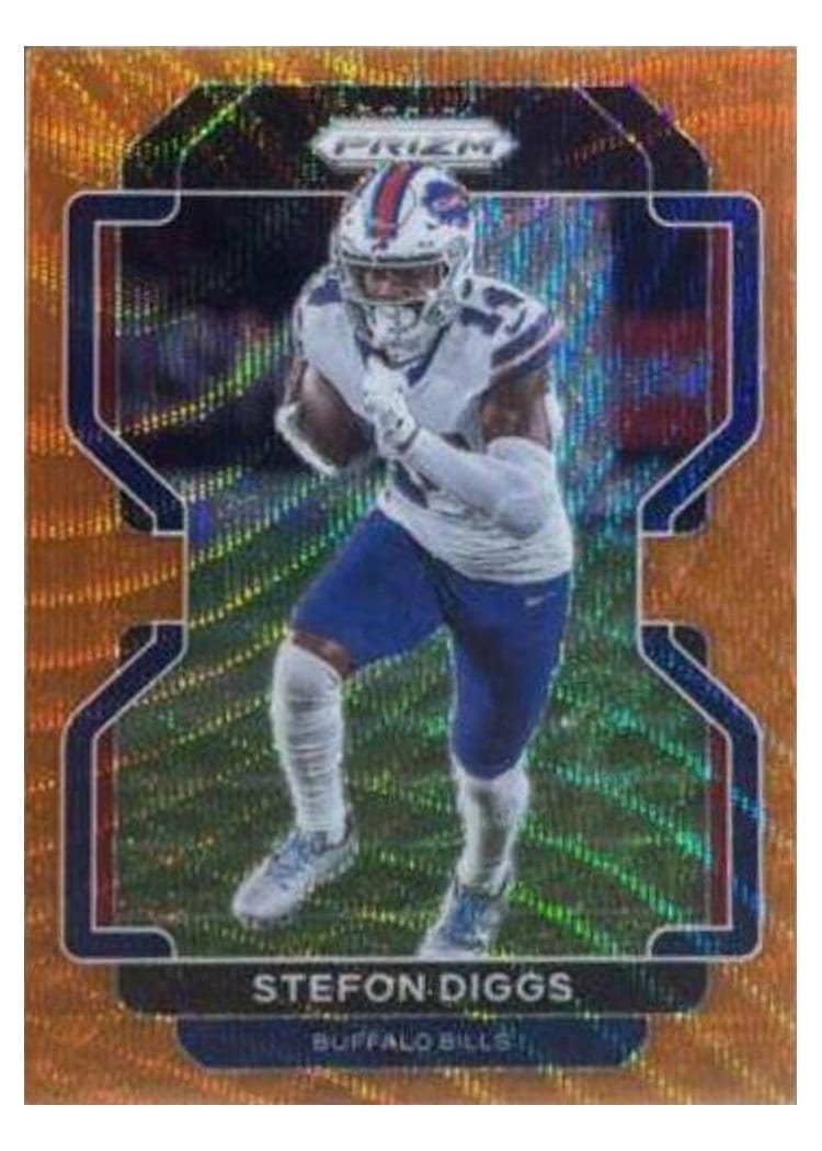 2021 Panini Prizm Base Set Stefon Diggs #114 card