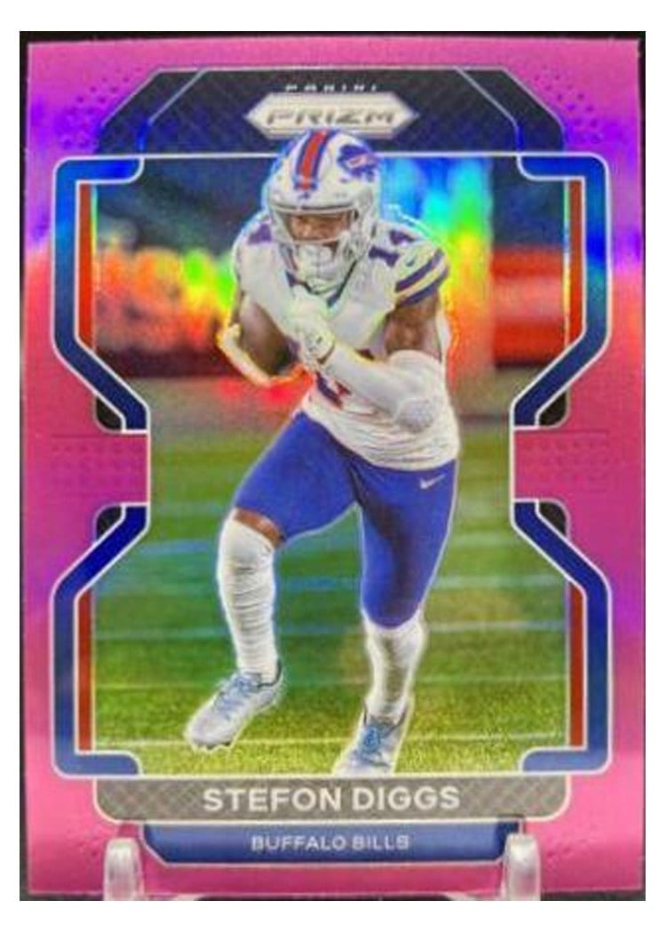 2021 Panini Prizm Base Set Stefon Diggs #114 card