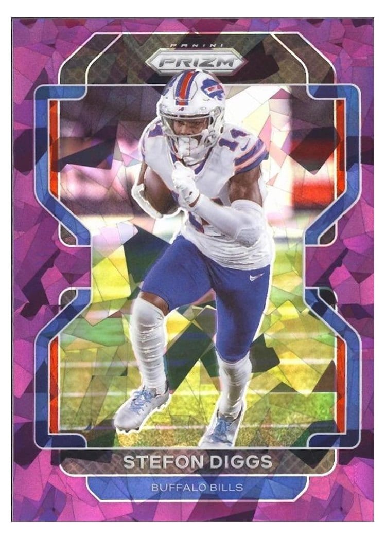 2021 Panini Prizm Base Set Stefon Diggs #114 card