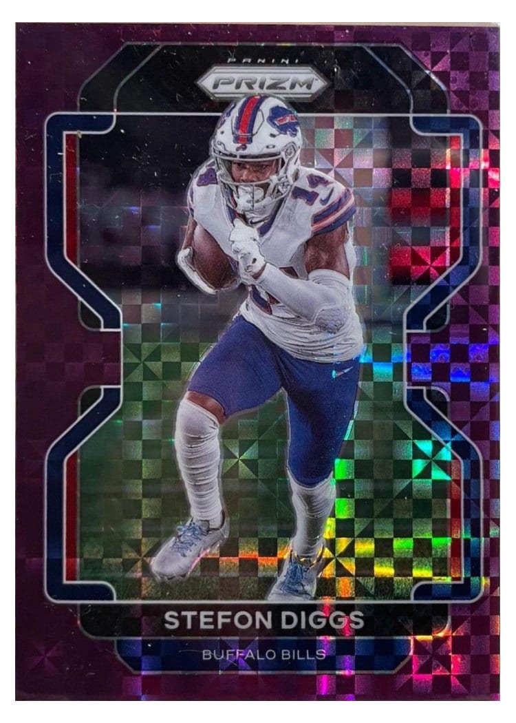 2021 Panini Prizm Base Set Stefon Diggs #114 card