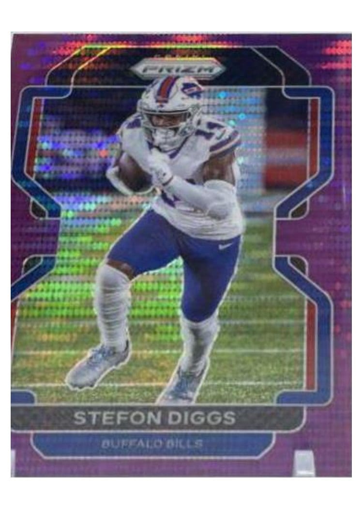 2021 Panini Prizm Base Set Stefon Diggs #114 card