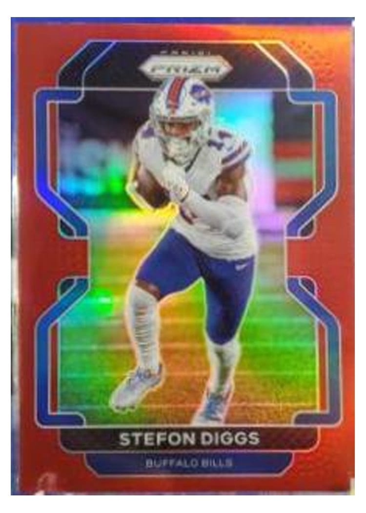 2021 Panini Prizm Base Set Stefon Diggs #114 card