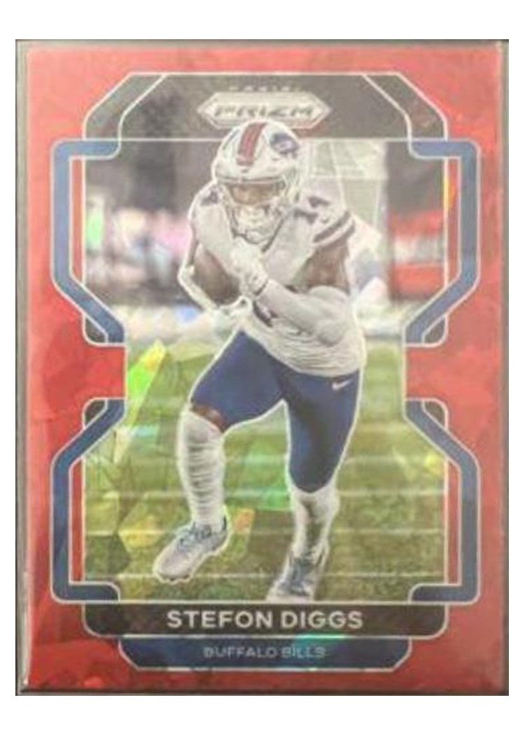 2021 Panini Prizm Base Set Stefon Diggs #114 card