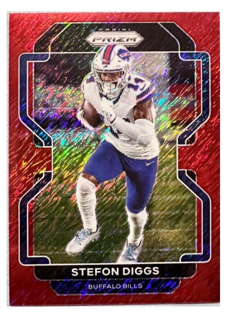 2021 Panini Prizm Base Set Stefon Diggs #114 card