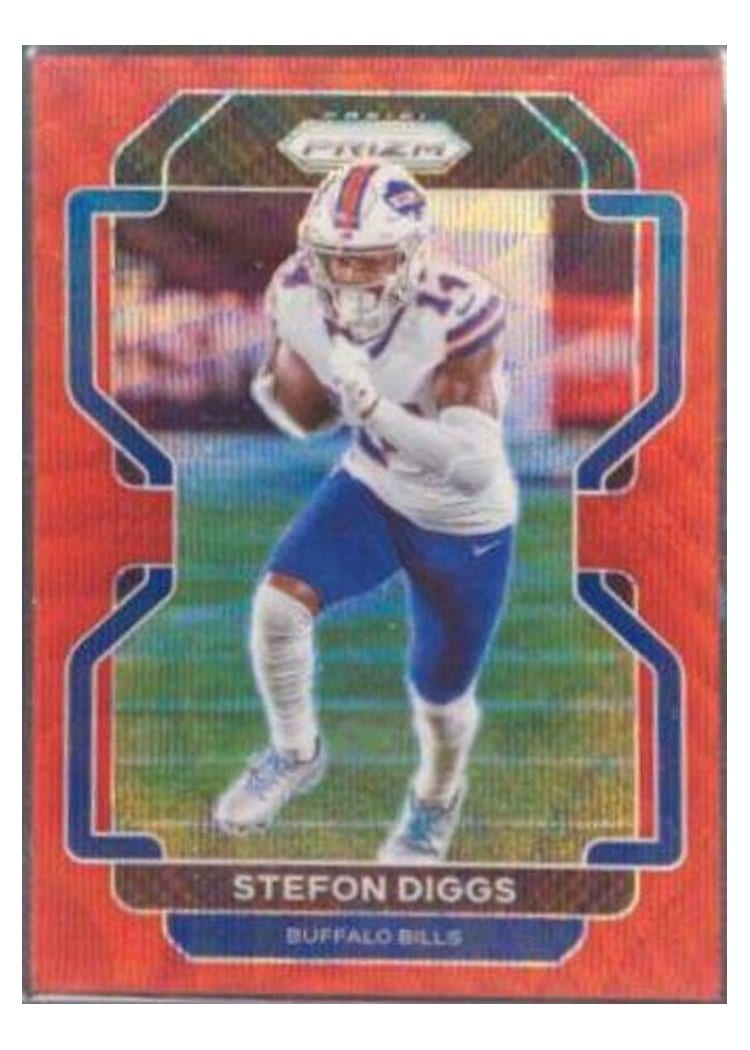 2021 Panini Prizm Base Set Stefon Diggs #114 card