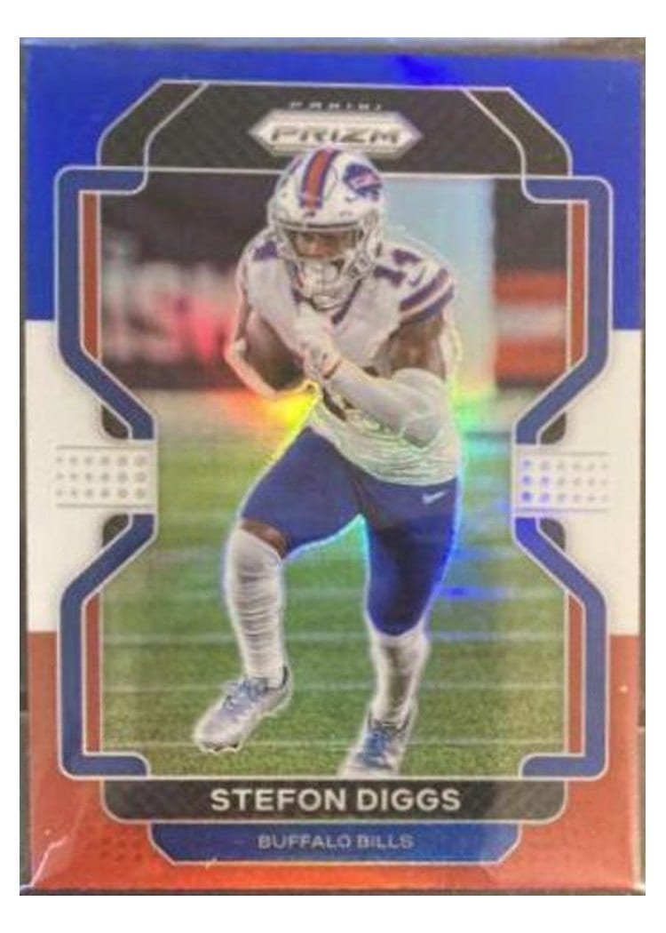 2021 Panini Prizm Base Set Stefon Diggs #114 card