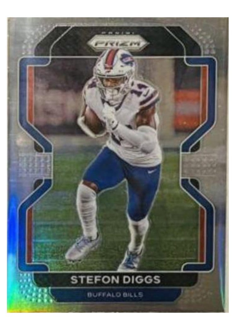 2021 Panini Prizm Base Set Stefon Diggs #114 card
