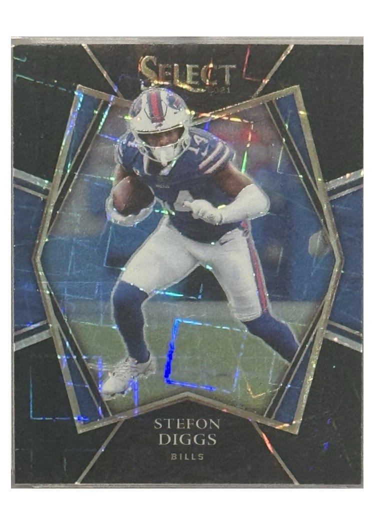 2021 Panini Select Base Set Stefon Diggs Black #106 card